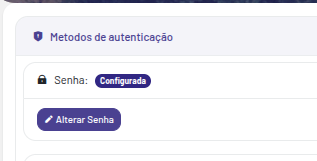 Alterar Senha