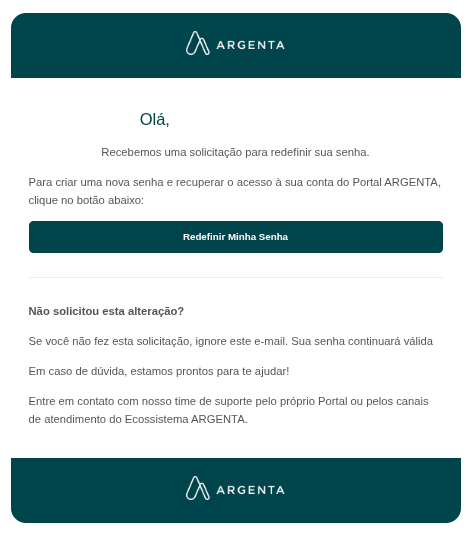 E-mail enviado