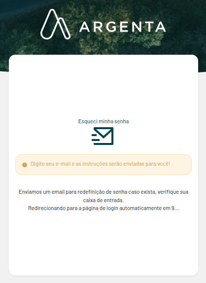 Confirmação de E-mail